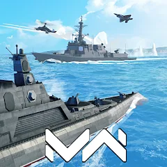 modern warships mod apk logo