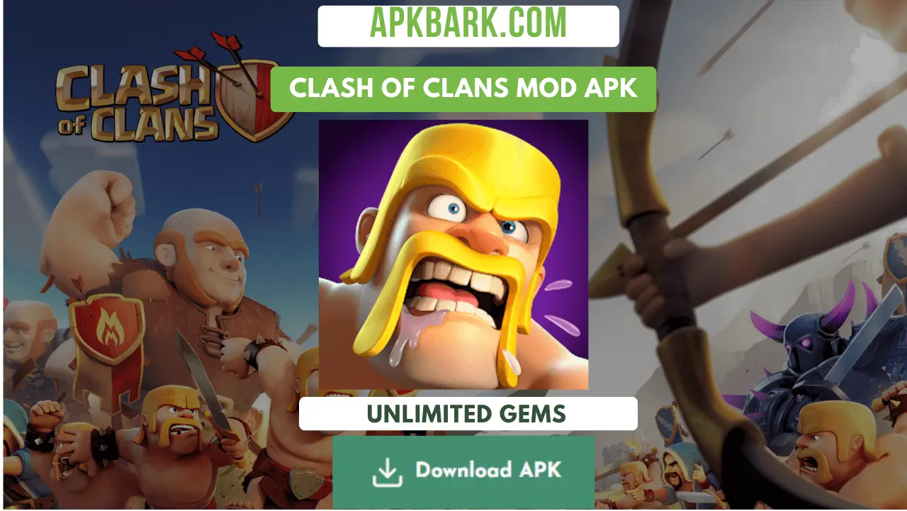 Clash Of Clans Mod Apk 16.0.7 (Mod Menu, Private Server)