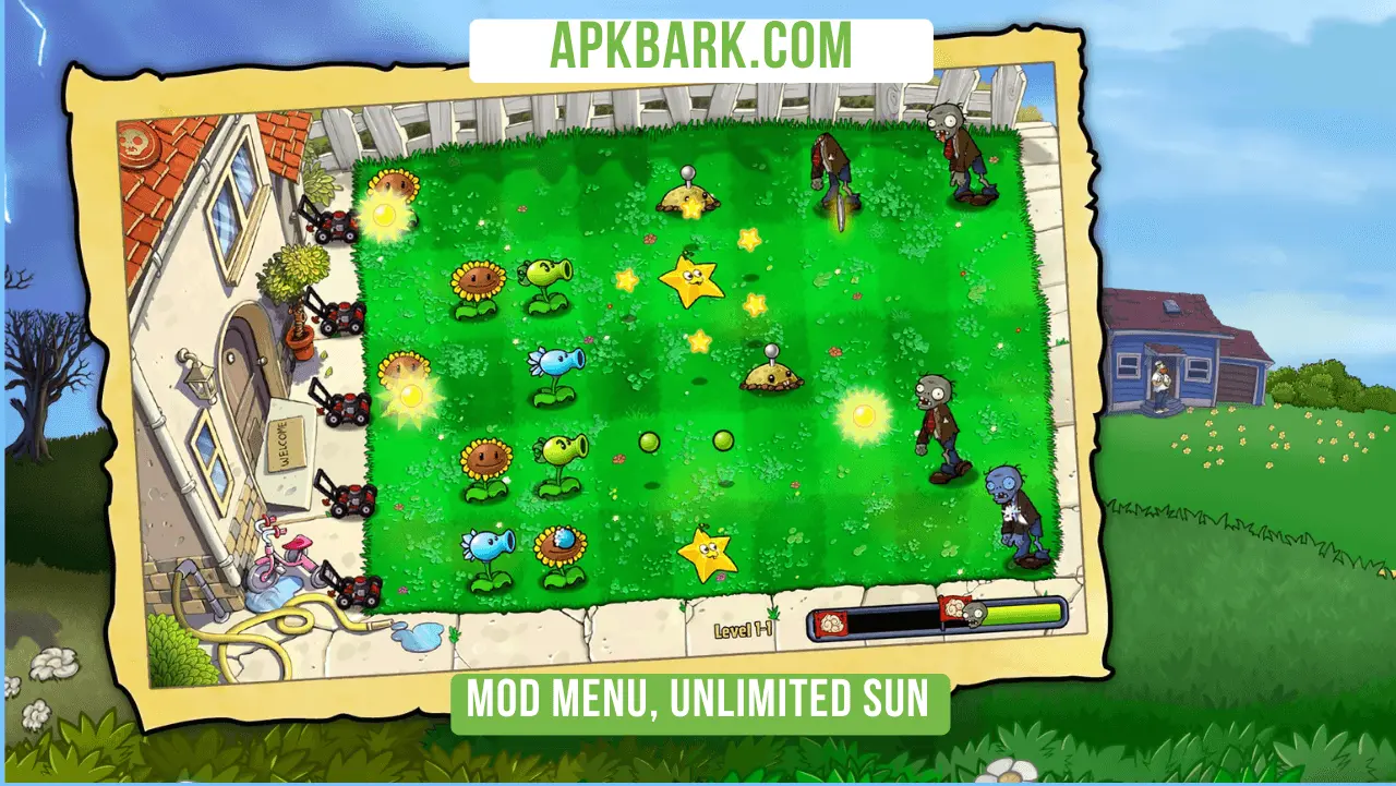 Download Plants vs. Zombies (MOD, Unlimited Coins/Suns) 3.4.4 APK for  android