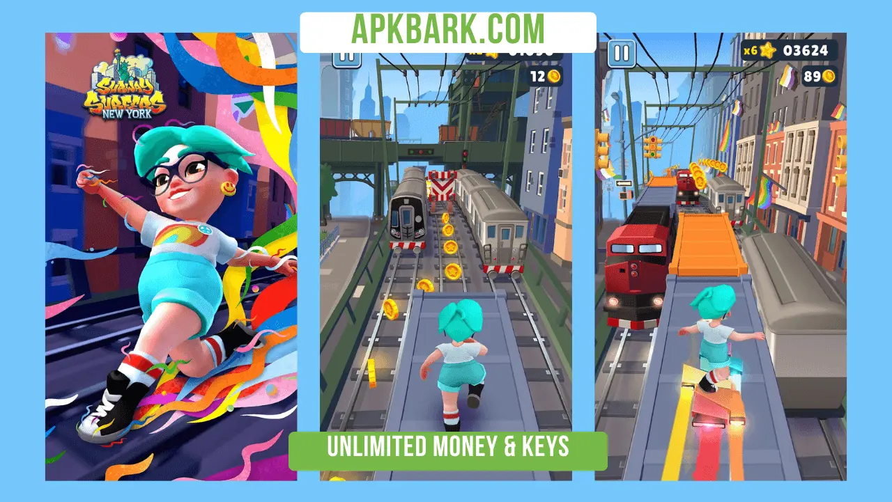 subway surfers mod apk  latest version 3.16.0 unlimited coins & key  download link midiafire 