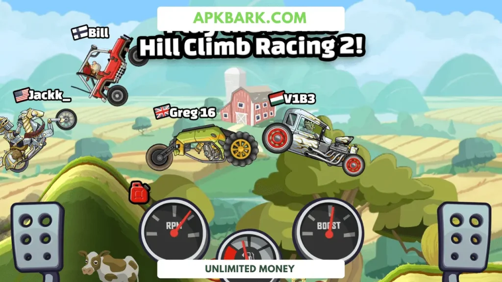Hill Climb racing 2 mod apk unlimited money download