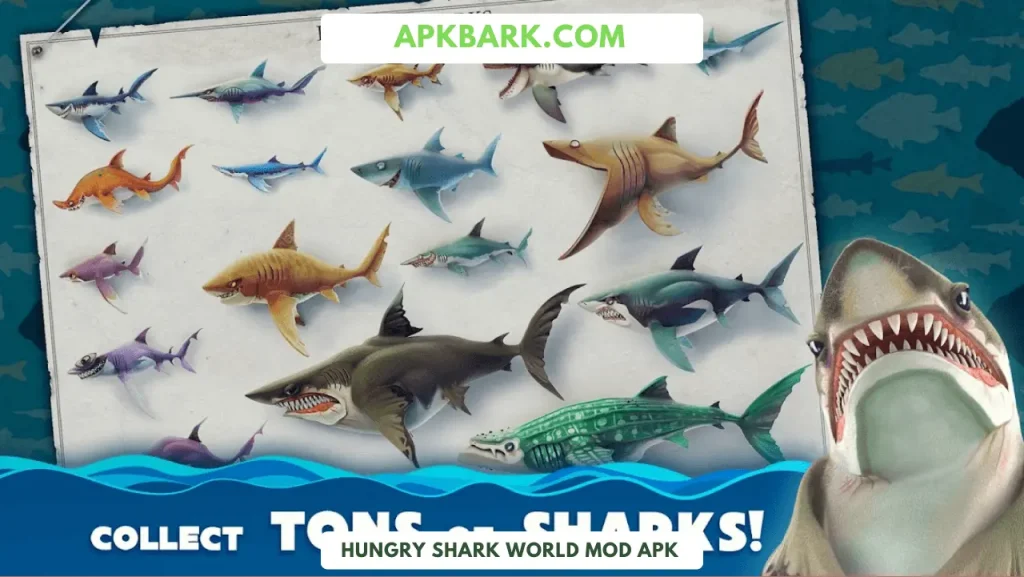 Hungry Shark WORLD MOD APK unlimited coins