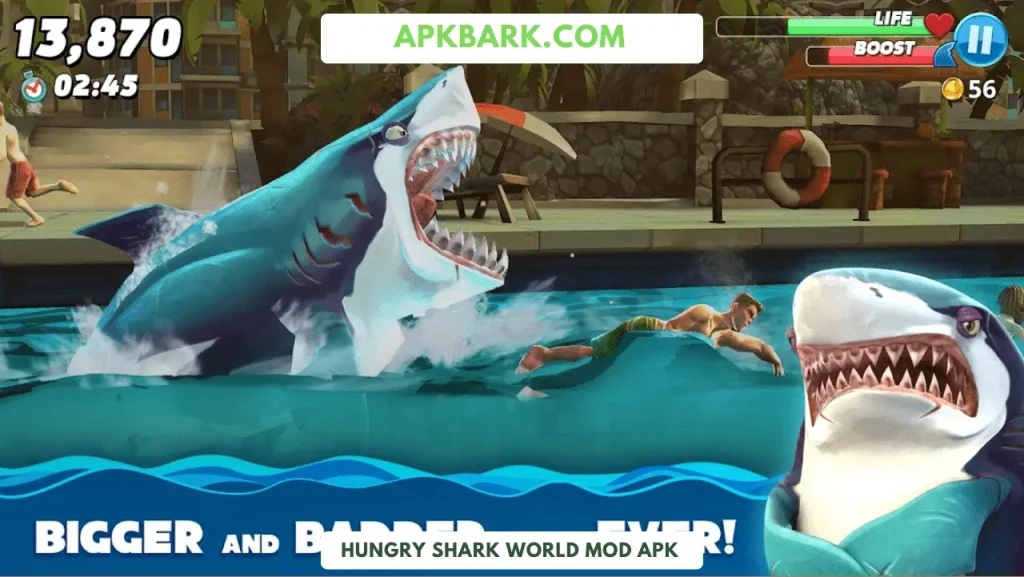 Hungry Shark WORLD MOD APK unlimited coins & diamonds