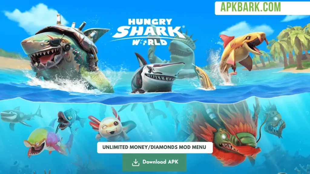 Hungry shark world mod apk download