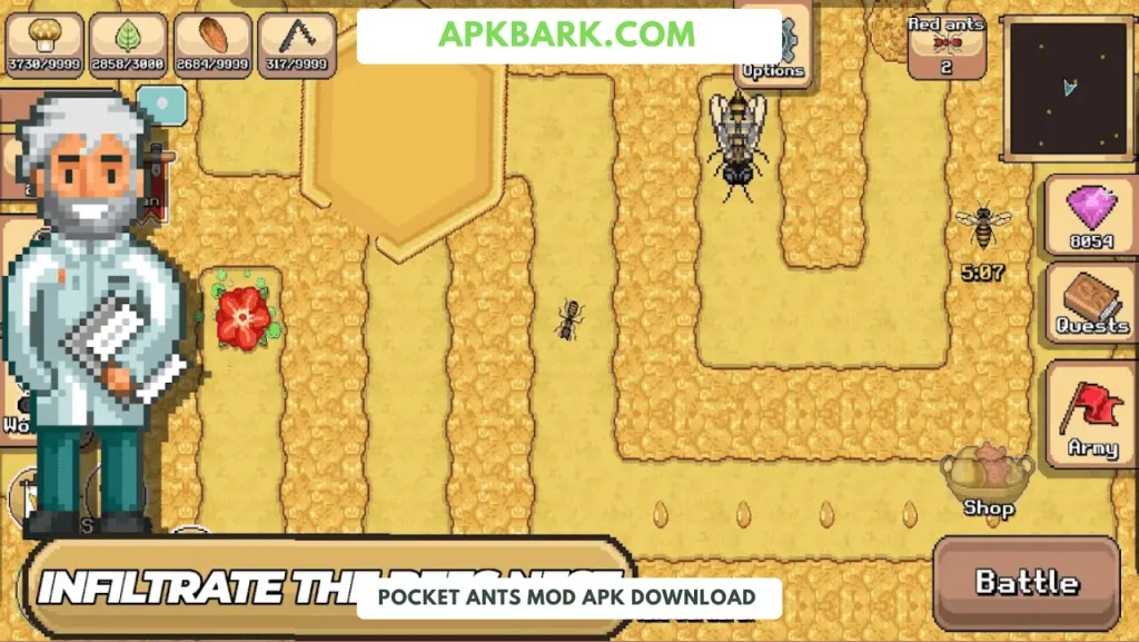 Pocket Ants latest version Unlimited money Mod Download