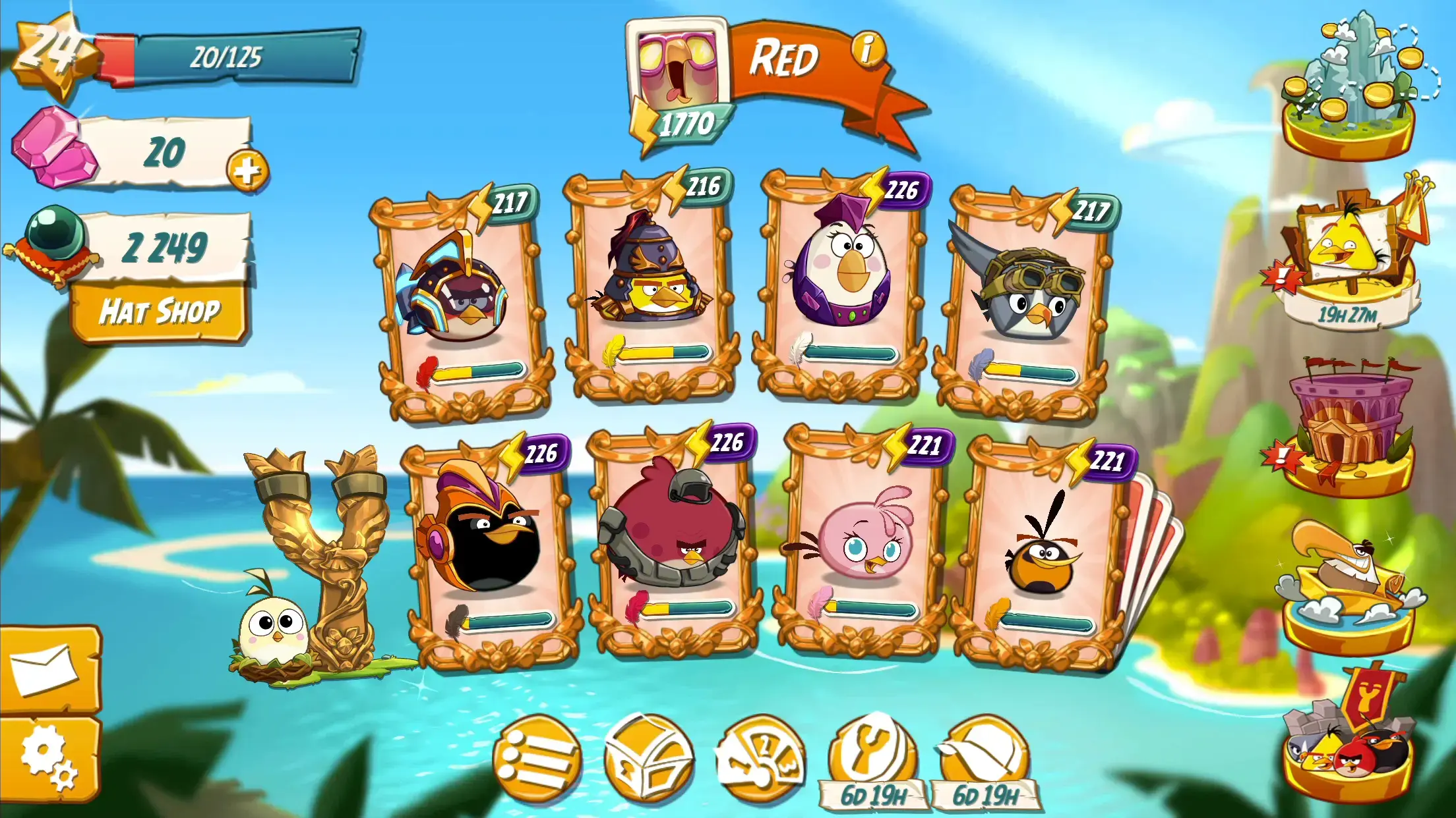 Download Angry Birds 2 MOD APK 3.18.2 (Menu, Unlimited money, energy)