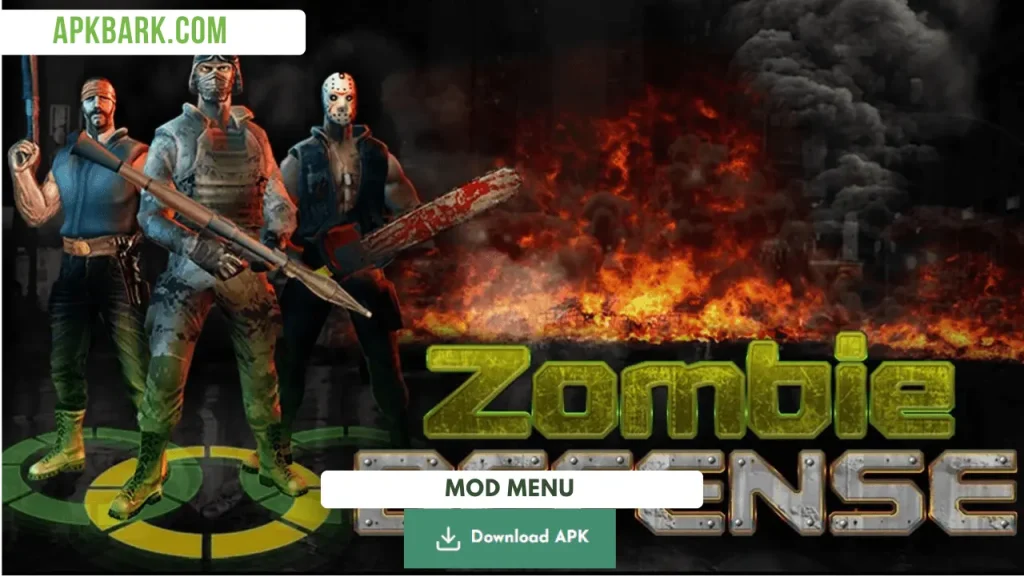 zombie defense mod apk download