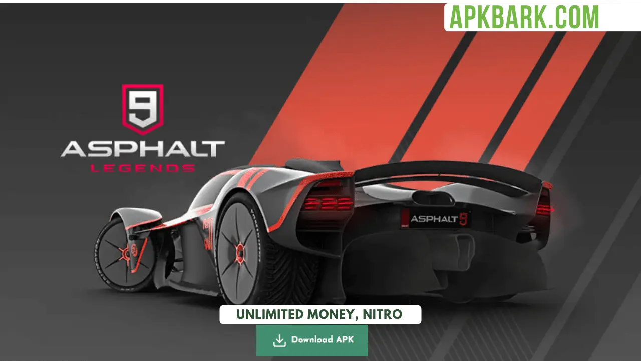 Asphalt 9 APK + Mod (All Cars Unlocked, Unlimited Money and Token)