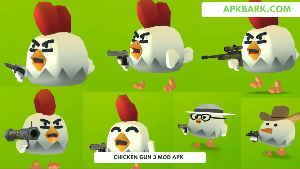 chicken gun 3 mod apk No Ads