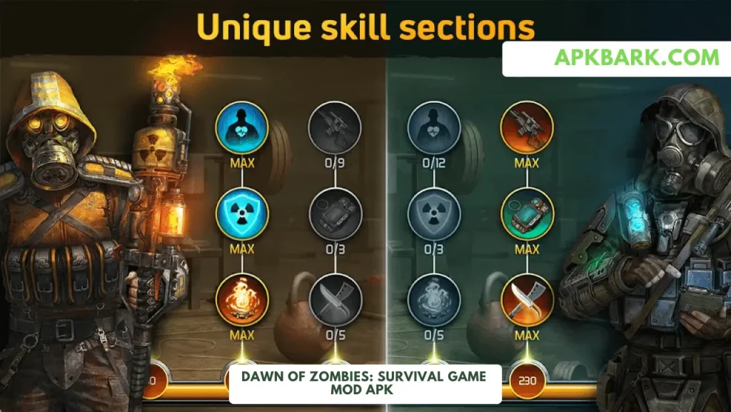 dawn of zombies free shopping mod apk