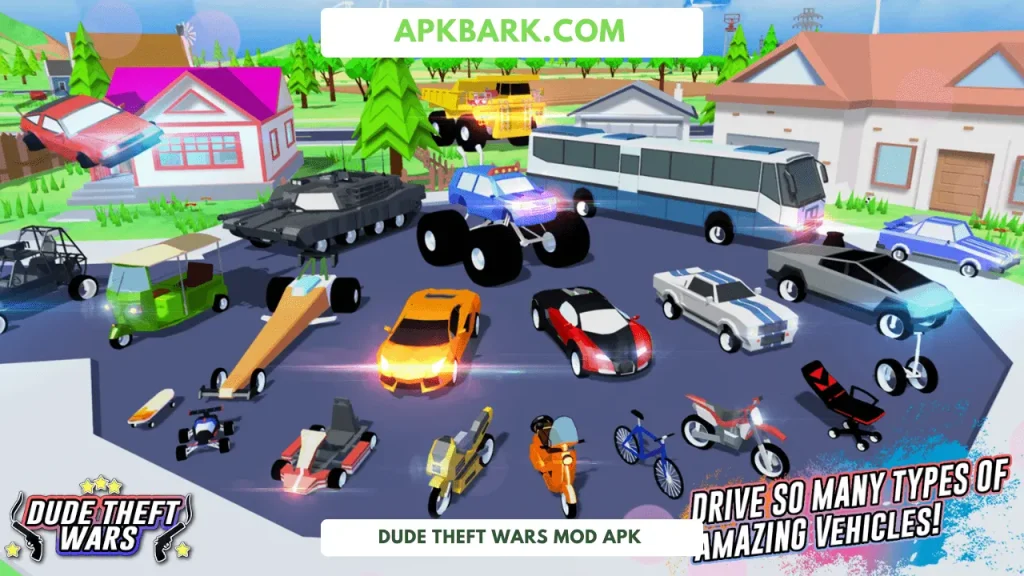 dude theft wars mod apk unlock all characters unlimited money