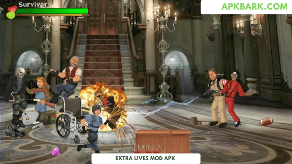 extra lives mod apk unlimited health