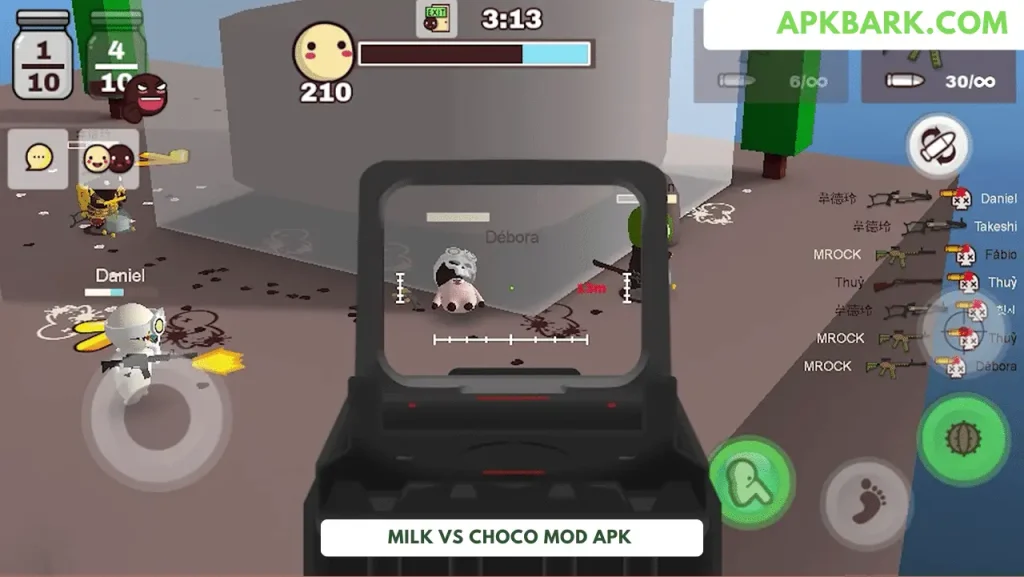 milk vs choco mod apk unlocked