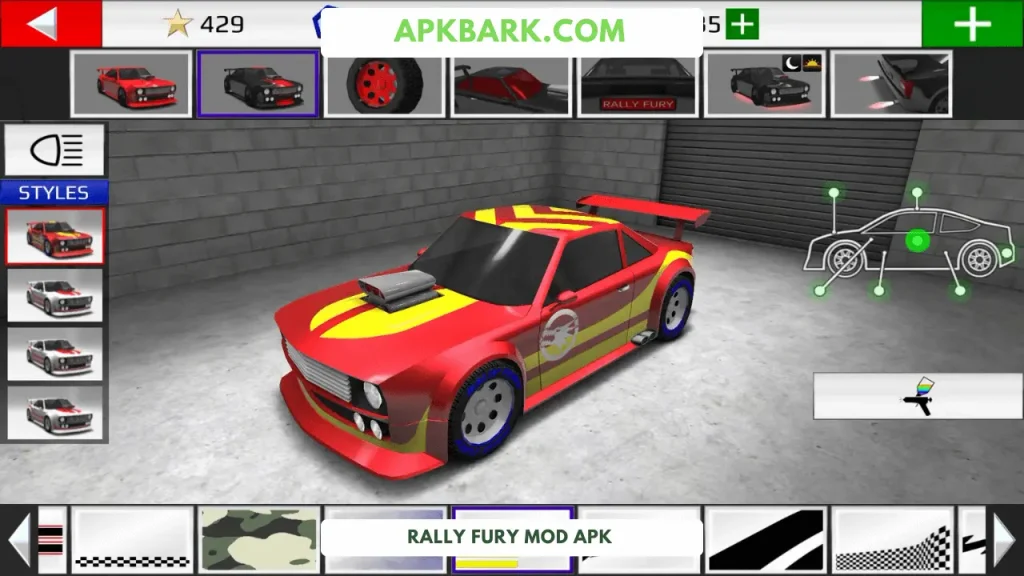 rally fury mod apk unlimited money and tokens