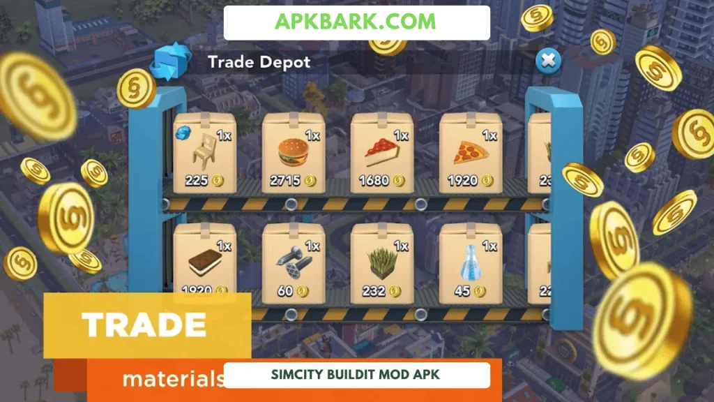 simcity buildit mod apk free shopping