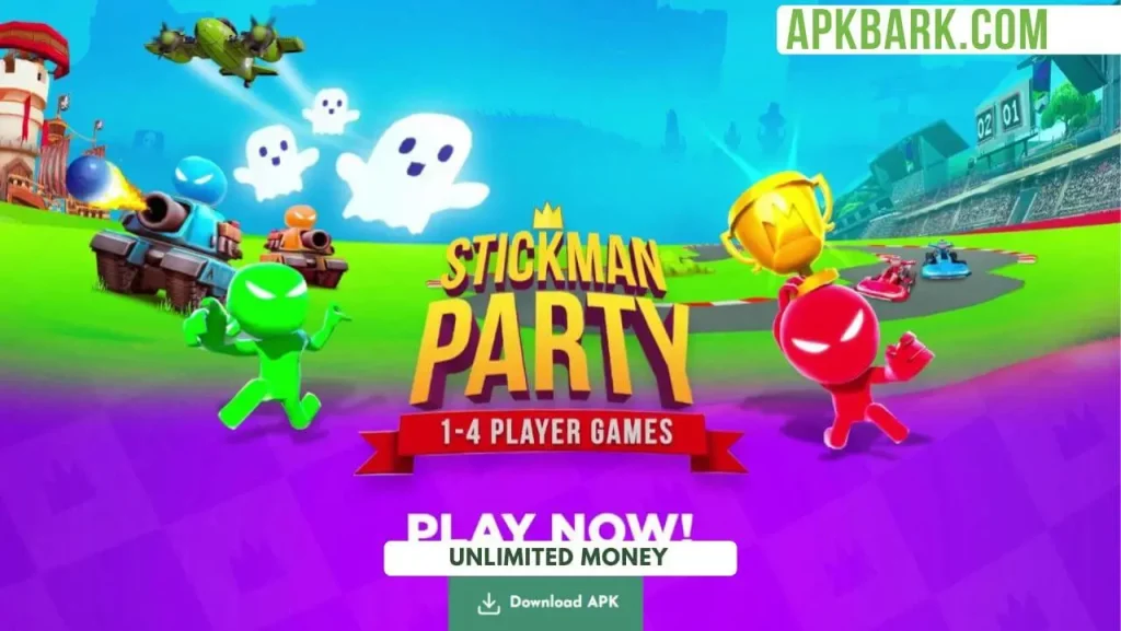 stickman party mod apk download