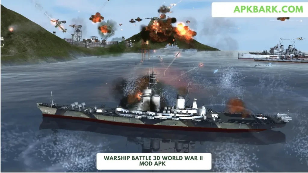 warship battle 3d world war 2 mod apk unlimited money