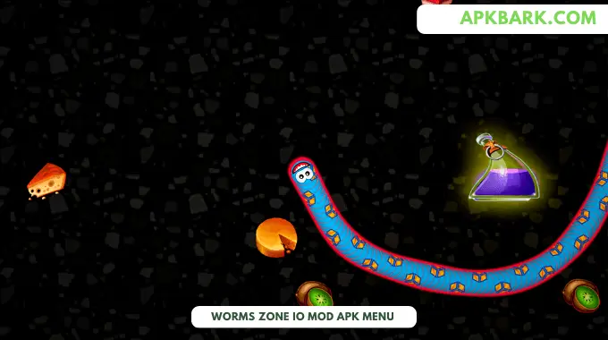 worms zone io mod apk no ads