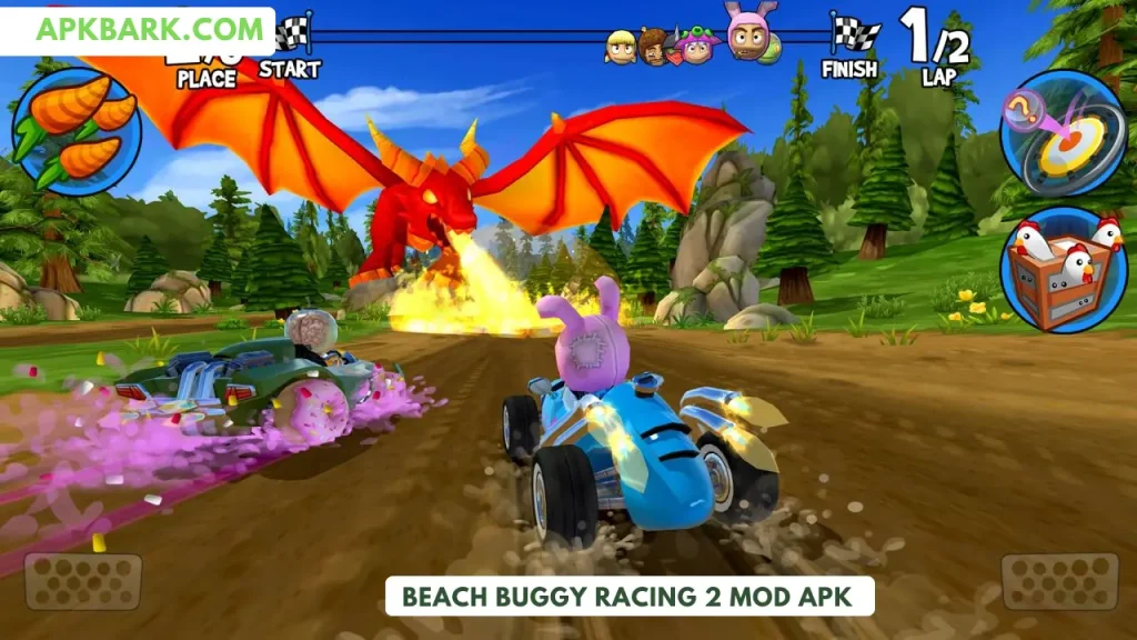 beach buggy racing 2 mod apk unlimited money and gems