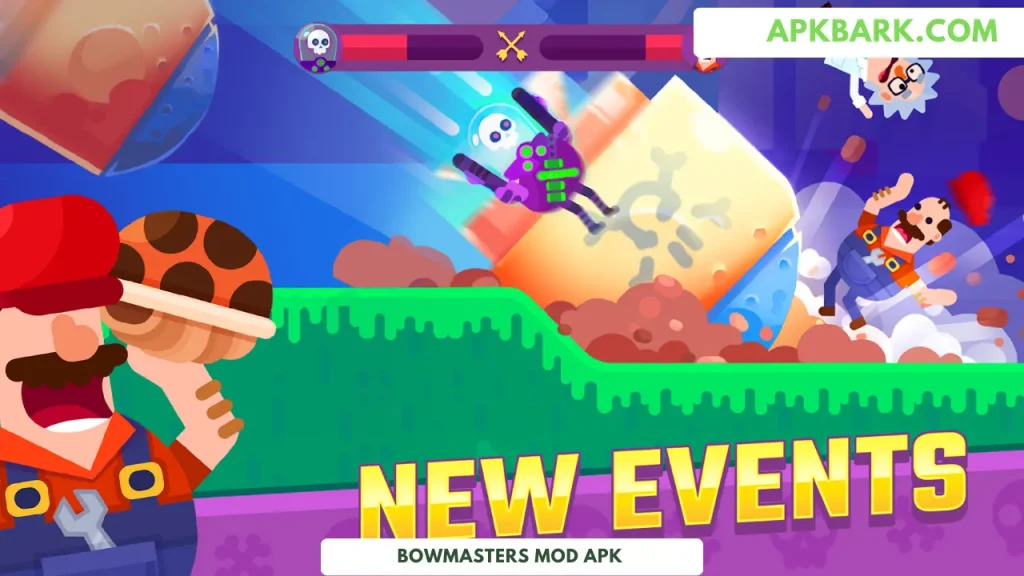 bowmasters mod apk unlimited coins and gems