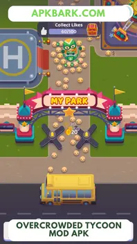 overcrowded tycoon mod apk unlimited mony and gems