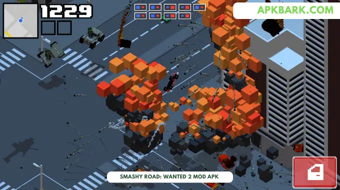 smashy road wanted 2 mod apk unlimited money