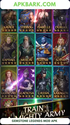 Gemstone Legends Mod apk menu mode