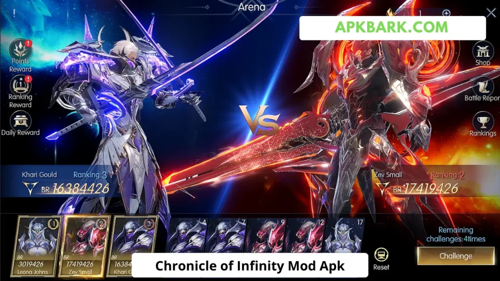 chronicle of infinity mod apk unlocked everything