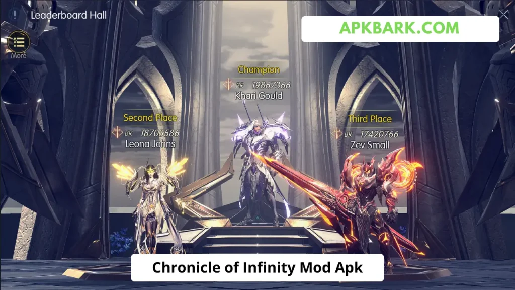 download chronicle of infinity mod apk