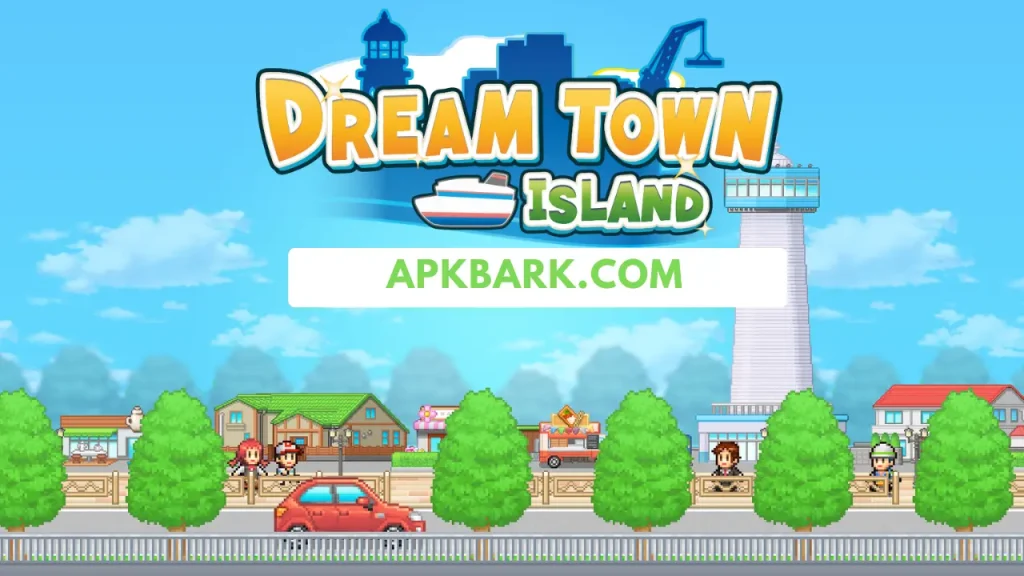 dream town island mod apk download