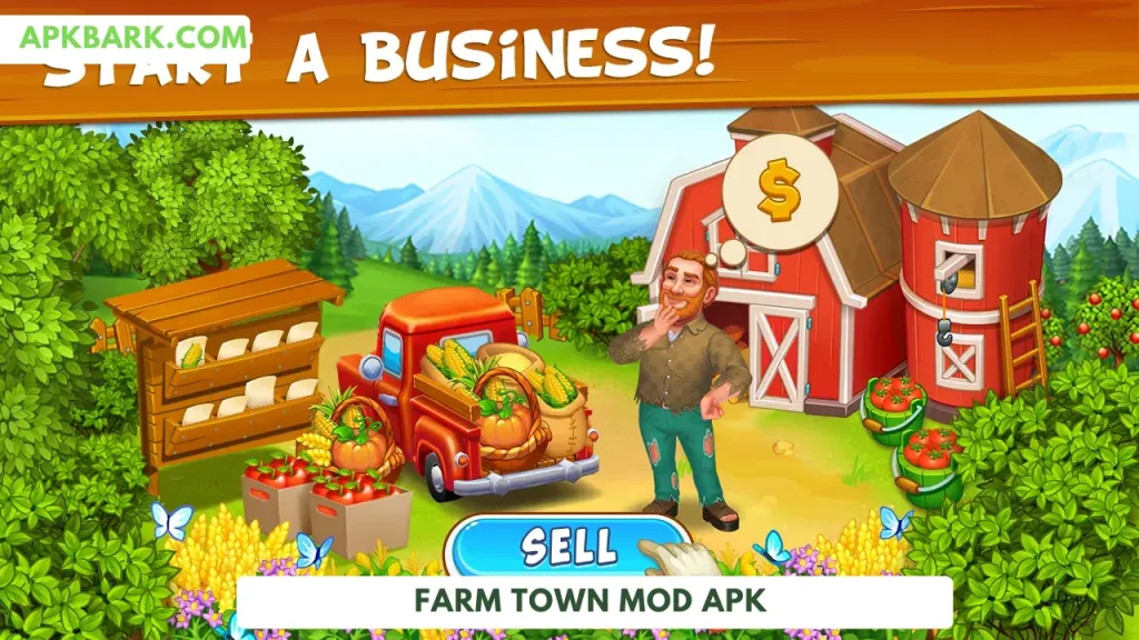 farm town mod apk unlimited coins