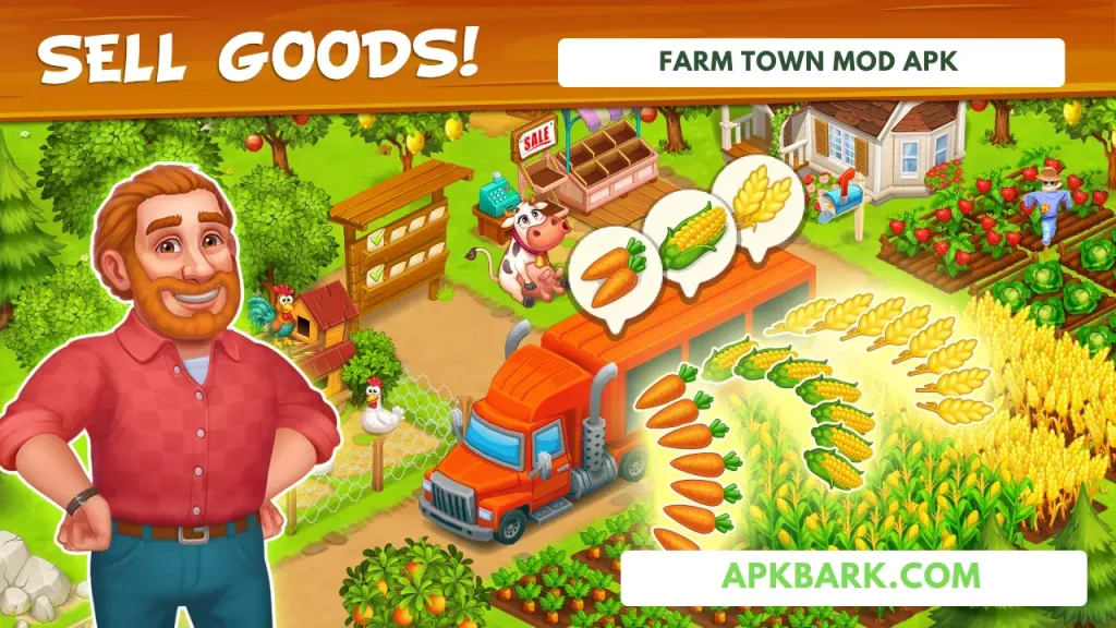 farm town mod apk unlimited gems