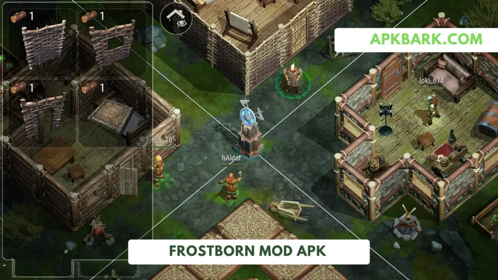 frostborn mod apk free craft