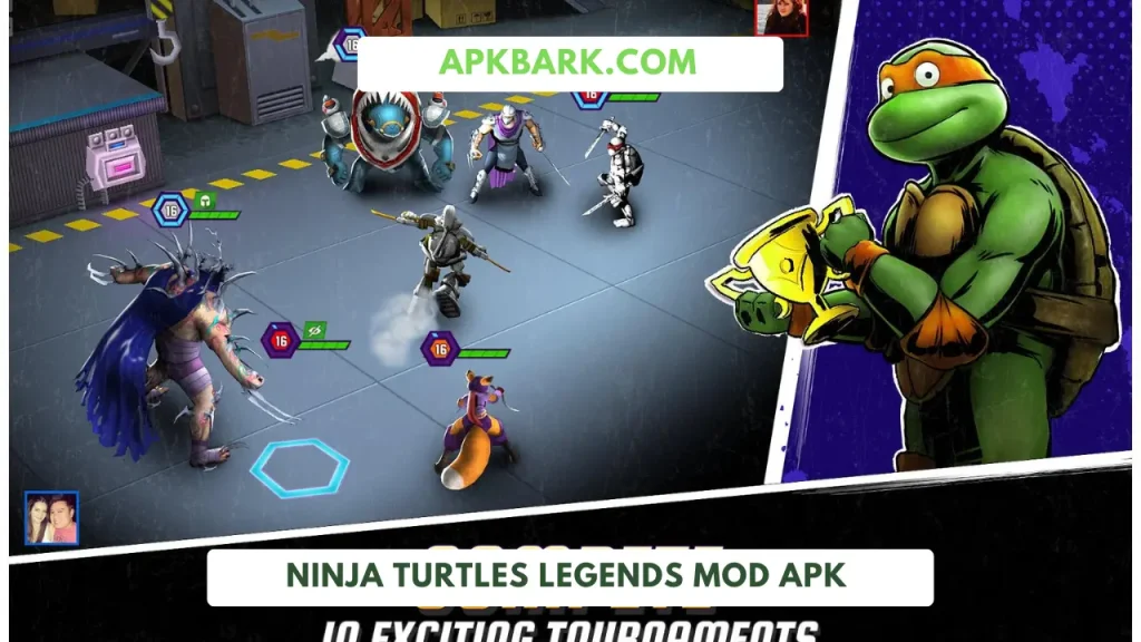ninja turtles legends mod apk max level