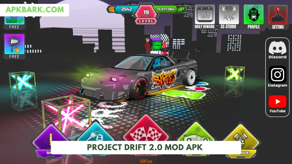 project drift 2.0 mod apk unlimited money