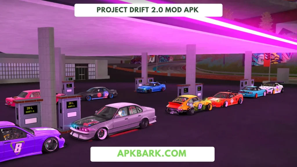 project drift 2.0 mod apk unlock all cars