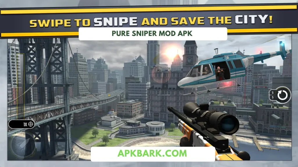 pure sniper mod apk unlimited money