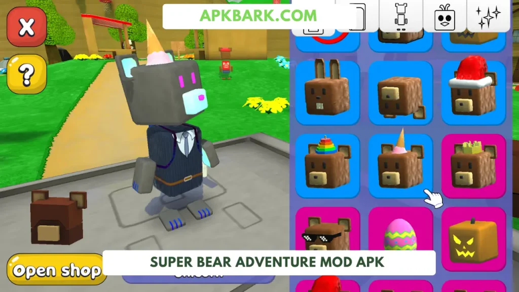 super bear adventure mod apk unlimited hearts