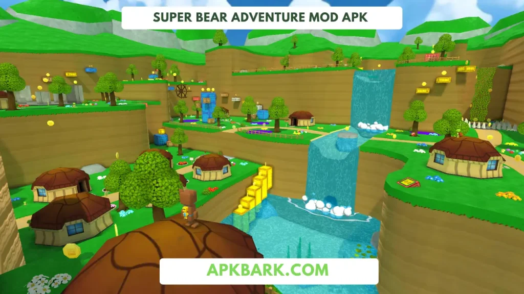super bear adventure mod apk unlimited money and health