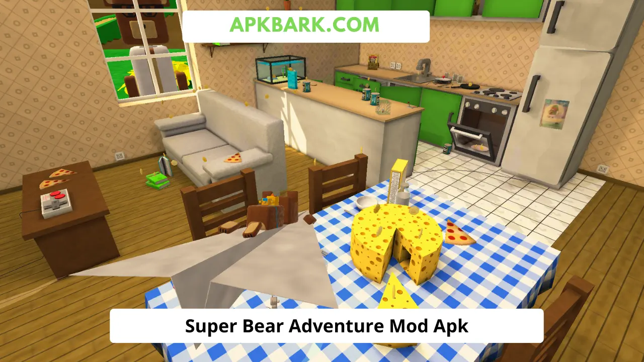 Super Bear Adventure Mod Apk 10.5.2 (Mod Menu, God Mode)