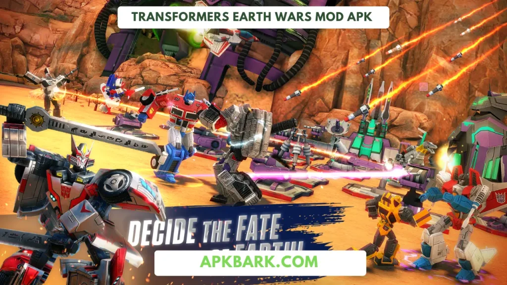 transformers earth wars mod apk unlimited cyber coins