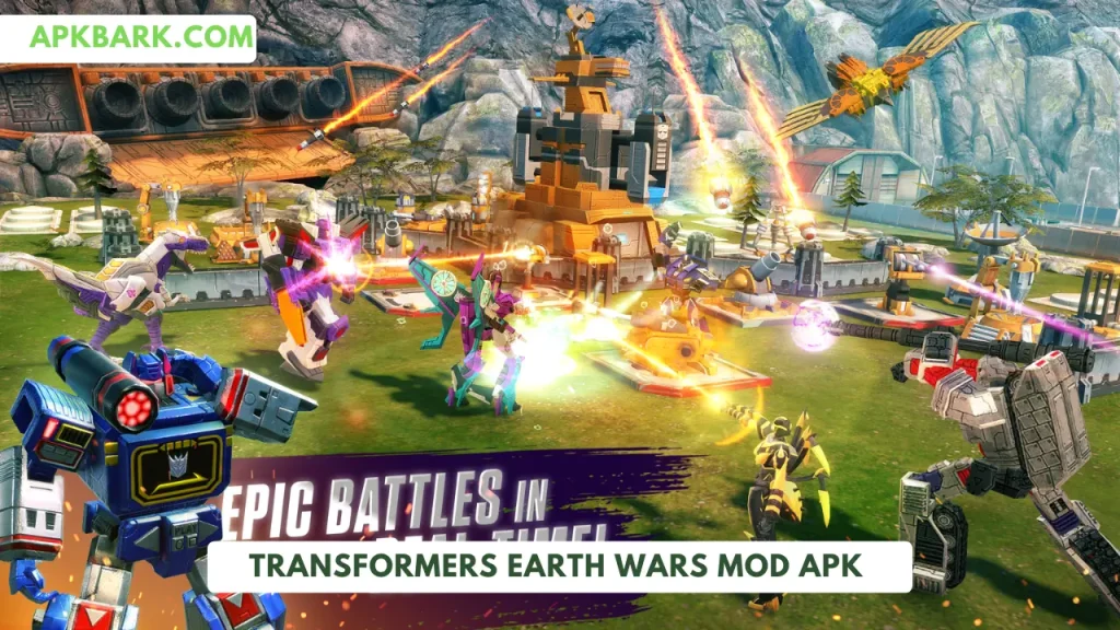 transformers earth wars mod apk unlimited money