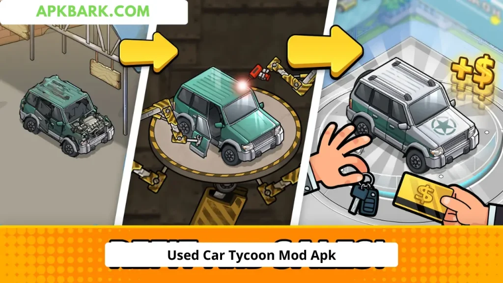 used car tycoon mod apk unlimited money
