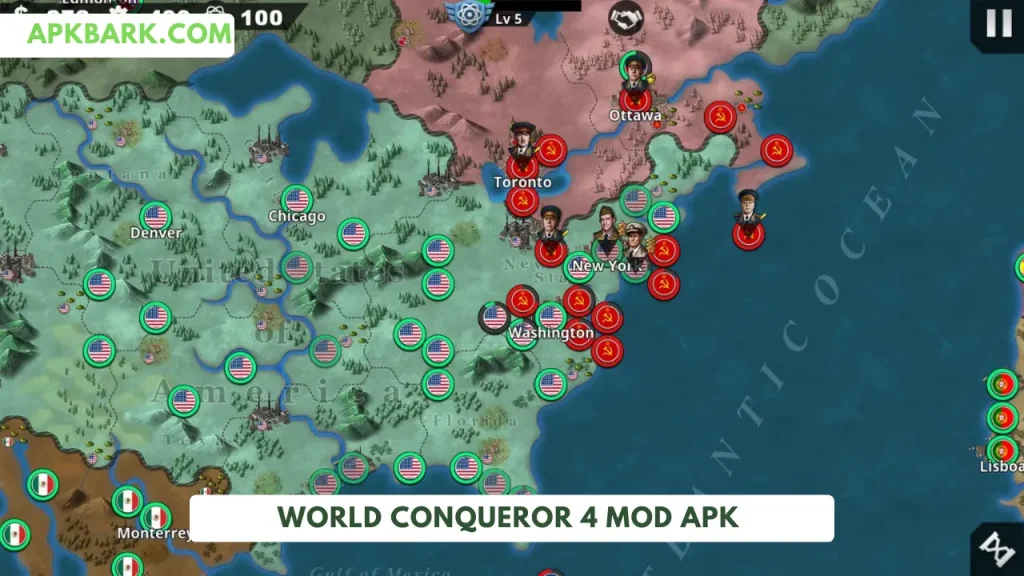 world conqueror 4 mod apk max level