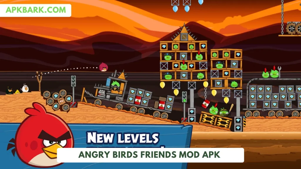 angry birds friends mod menu