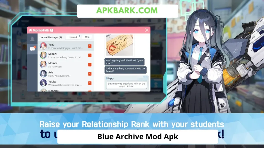 blue archive mod apk god mode