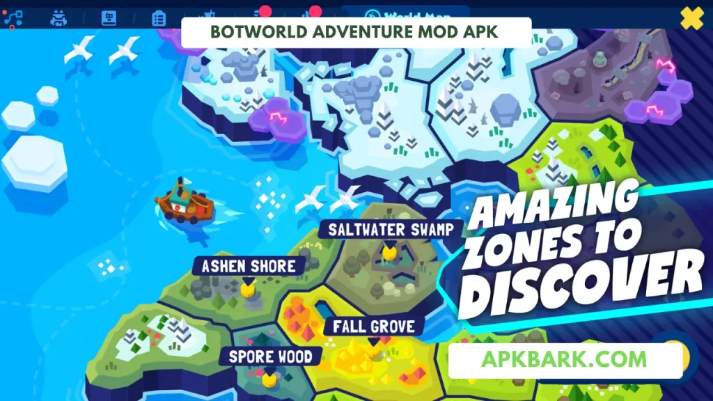 botworld adventure mod apk unlocked everything