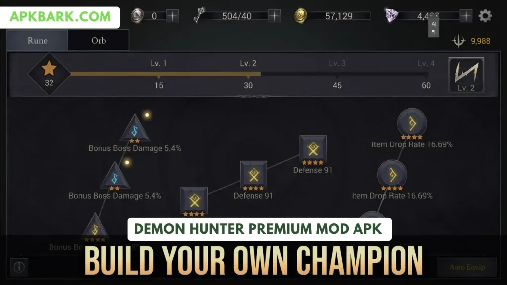 demon hunter premium unlimited gems