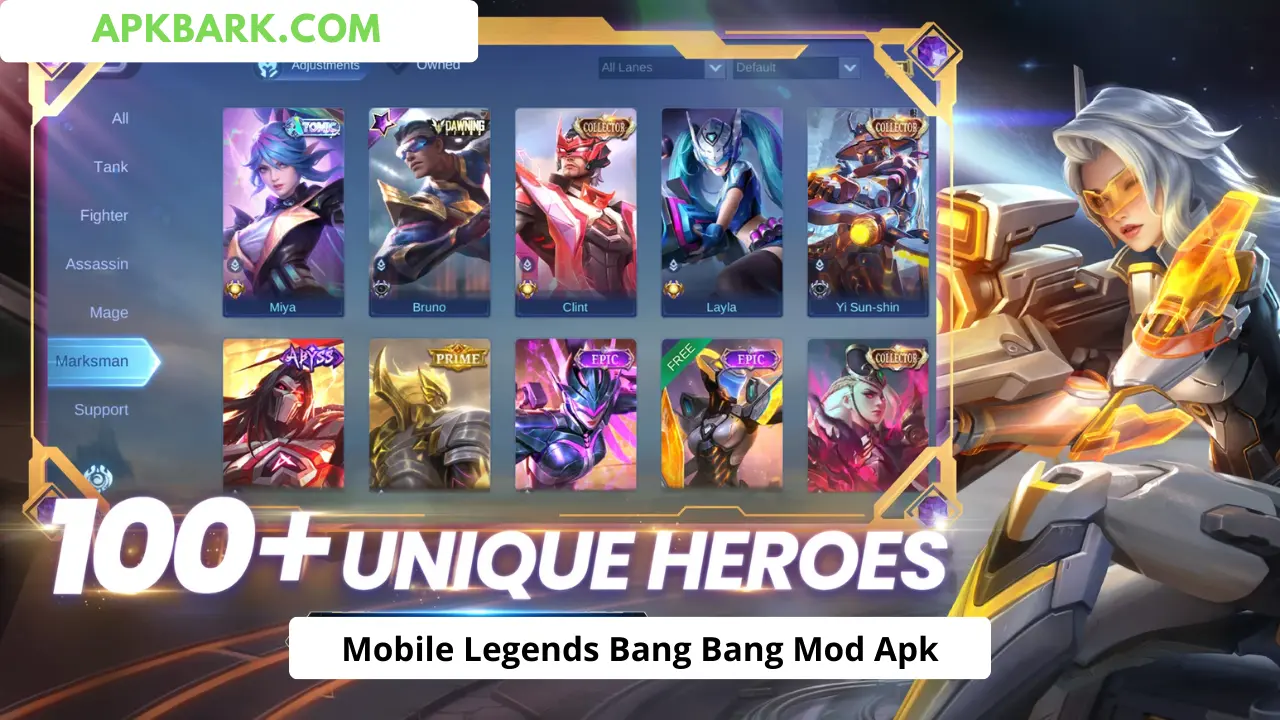 Mobile Legends 1.8.34.9055 Mod Apk (Mod Menu)