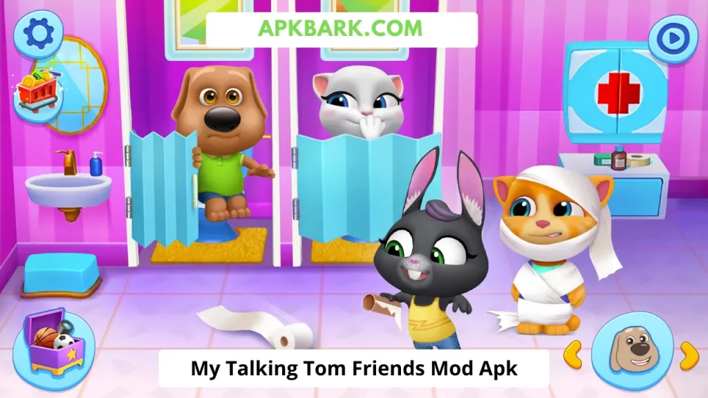 my talking tom friends mod menu